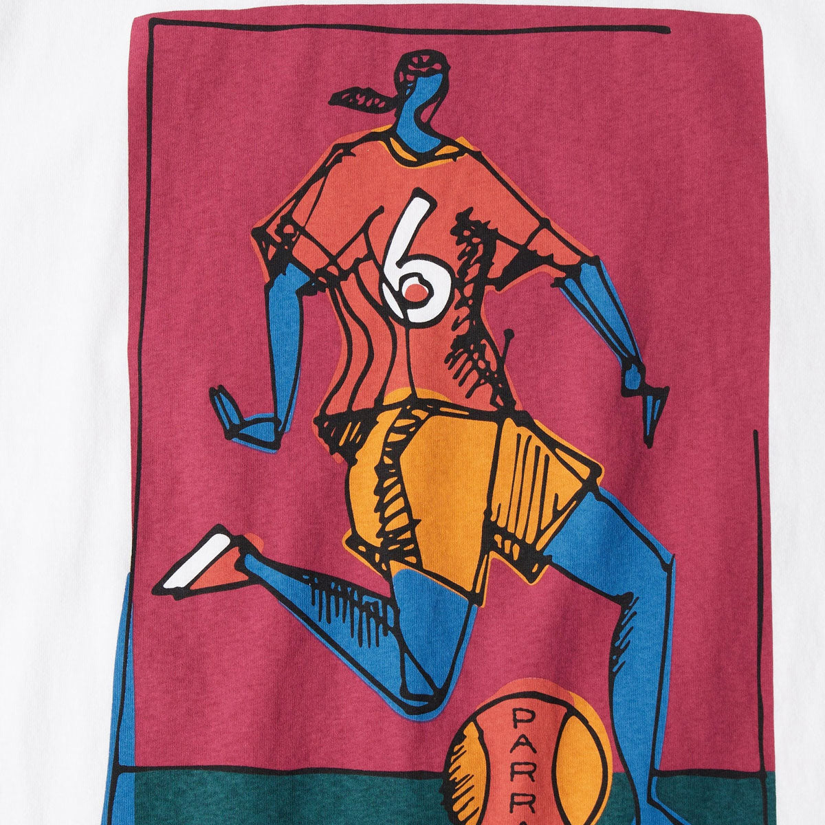By Parra Kicked Around T-Shirt - White image 3