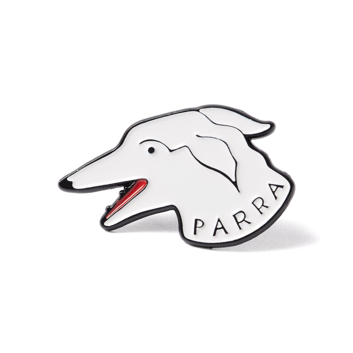 By Parra Dogface Enamel Pin - White image 1