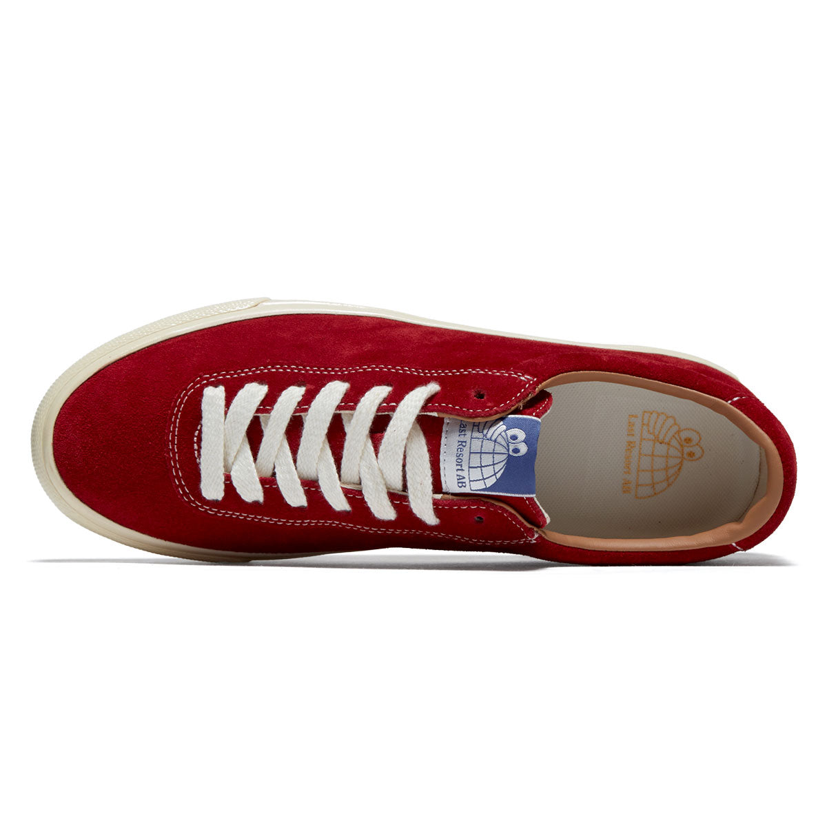 Last Resort AB VM001 Suede Lo Shoes - Old Red/Old White – Daddies Board Shop
