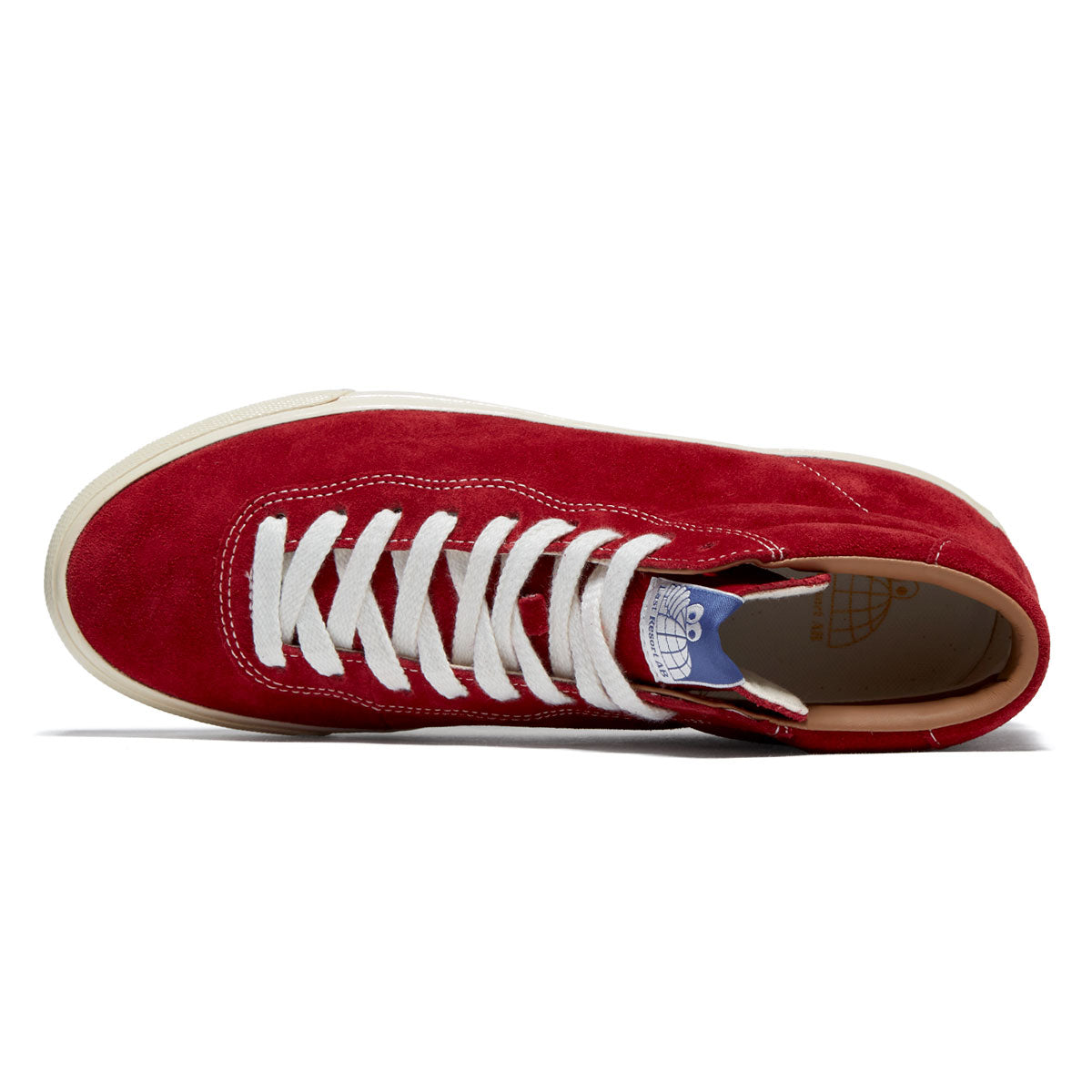 Last Resort AB VM001 Suede Hi Shoes - Old Red/White – Daddies Board Shop