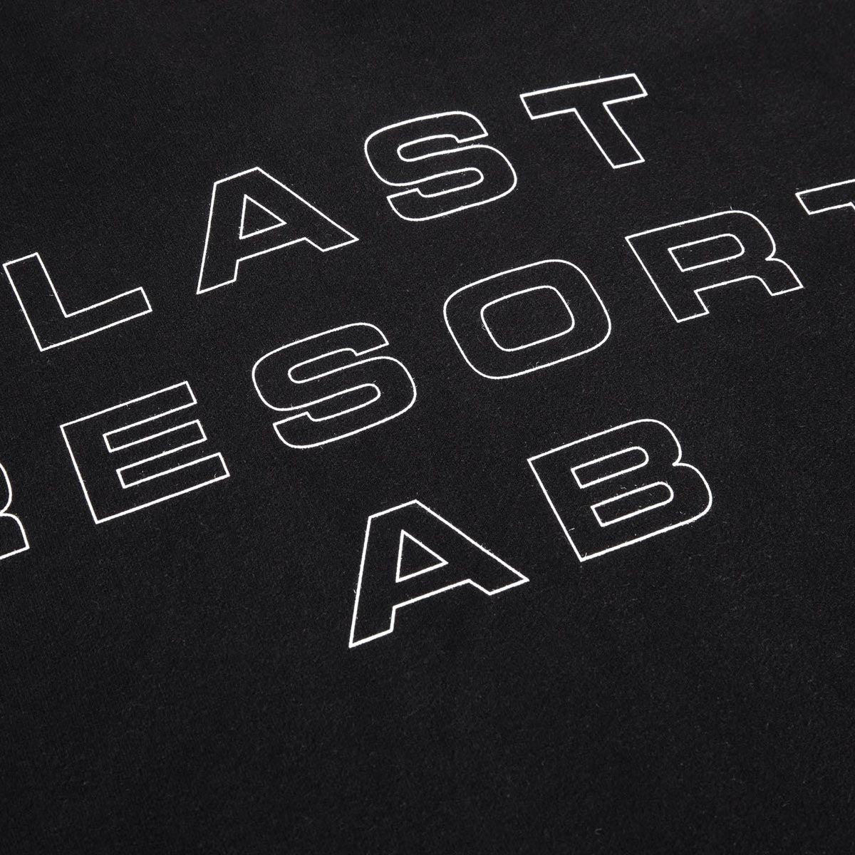 Last Resort AB Eurostyle Hoodie - Black/White – Daddies Board Shop