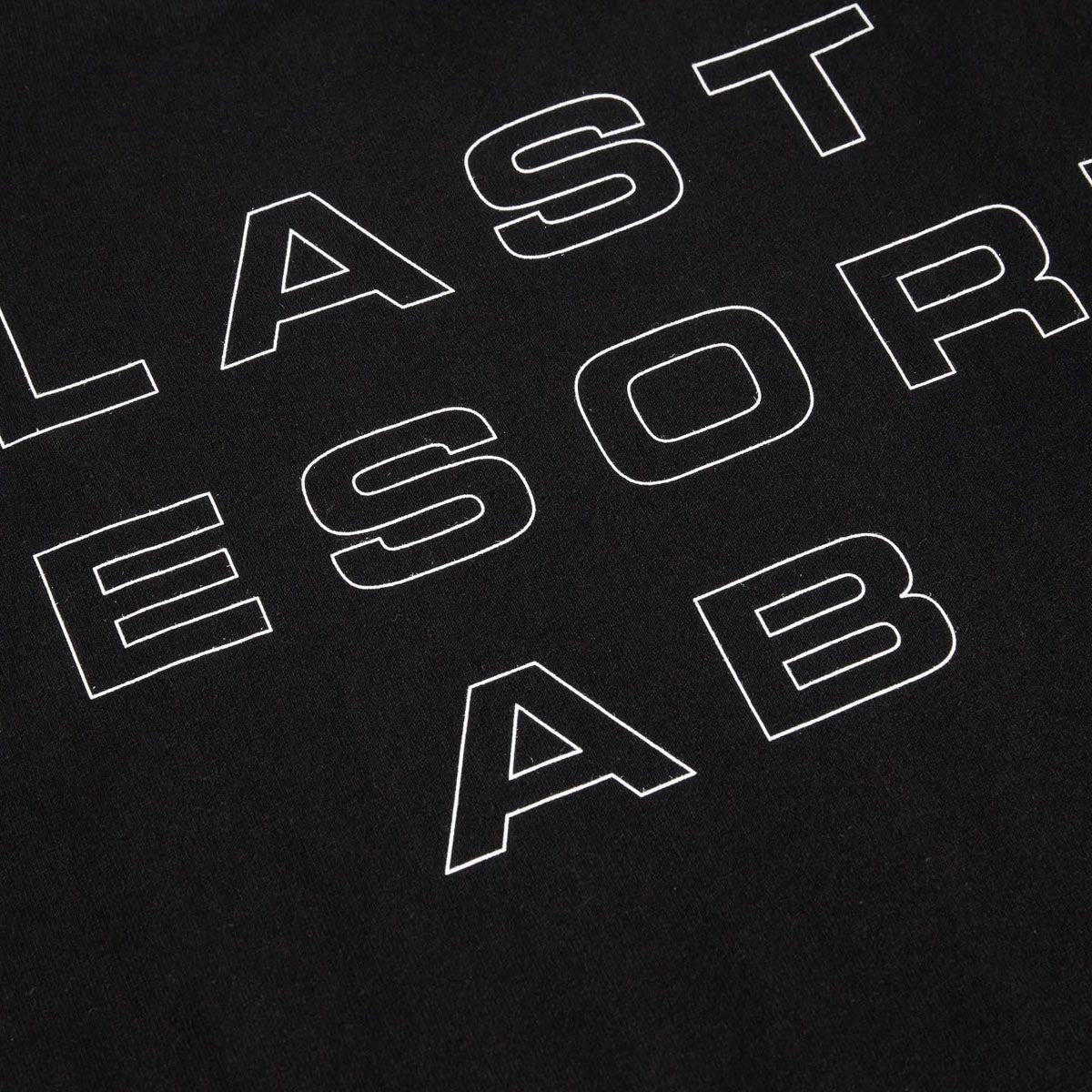 Last Resort AB Eurostyle T-Shirt - Black/White – Daddies Board Shop