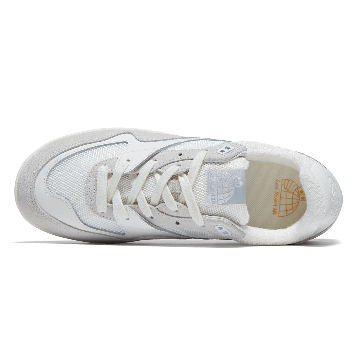 Last Resort AB CM002 Suede Lo Shoes - White/White – Daddies Board Shop