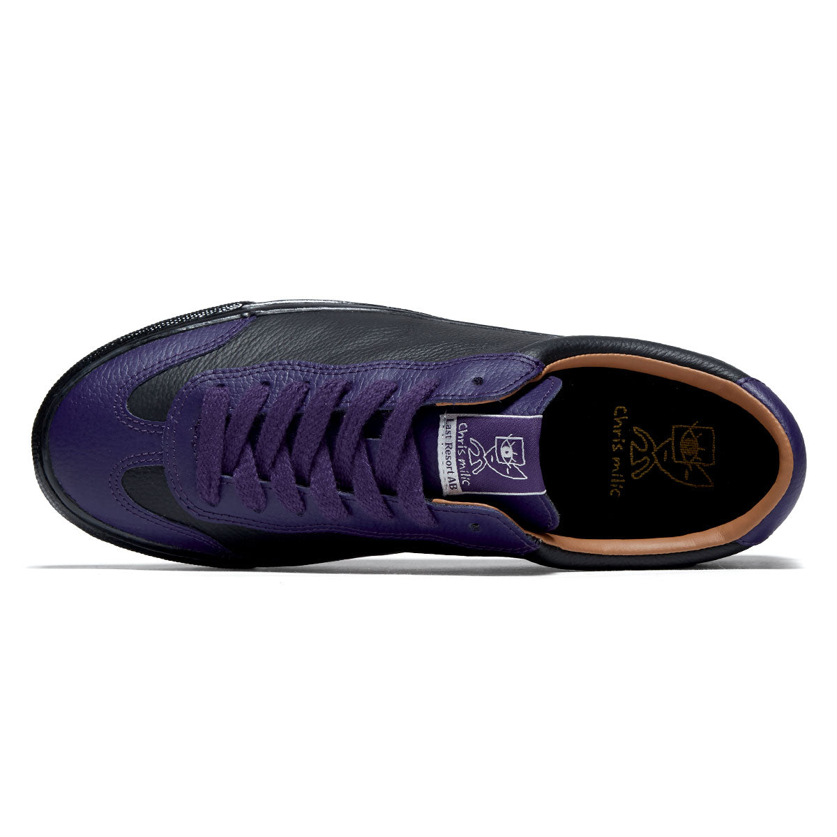 Last Resort AB VM004 Milic Shoes - Black Heliotrope/Black – Daddies Board Shop