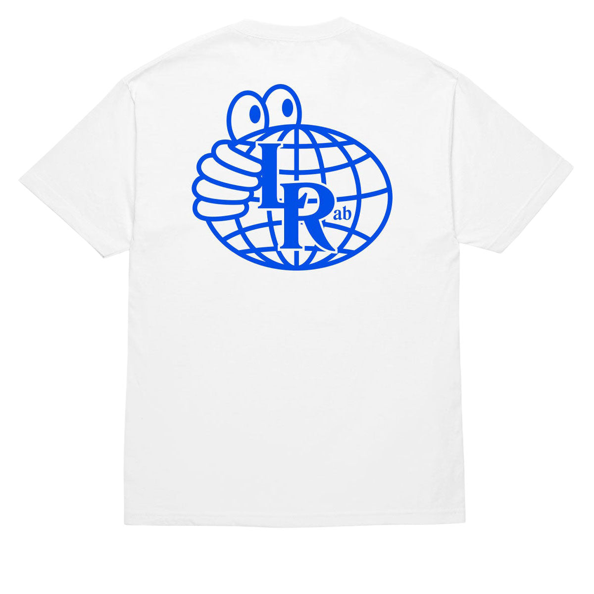 Last Resort AB Atlas Monogram T-Shirt - White/Reflex Blue image 1