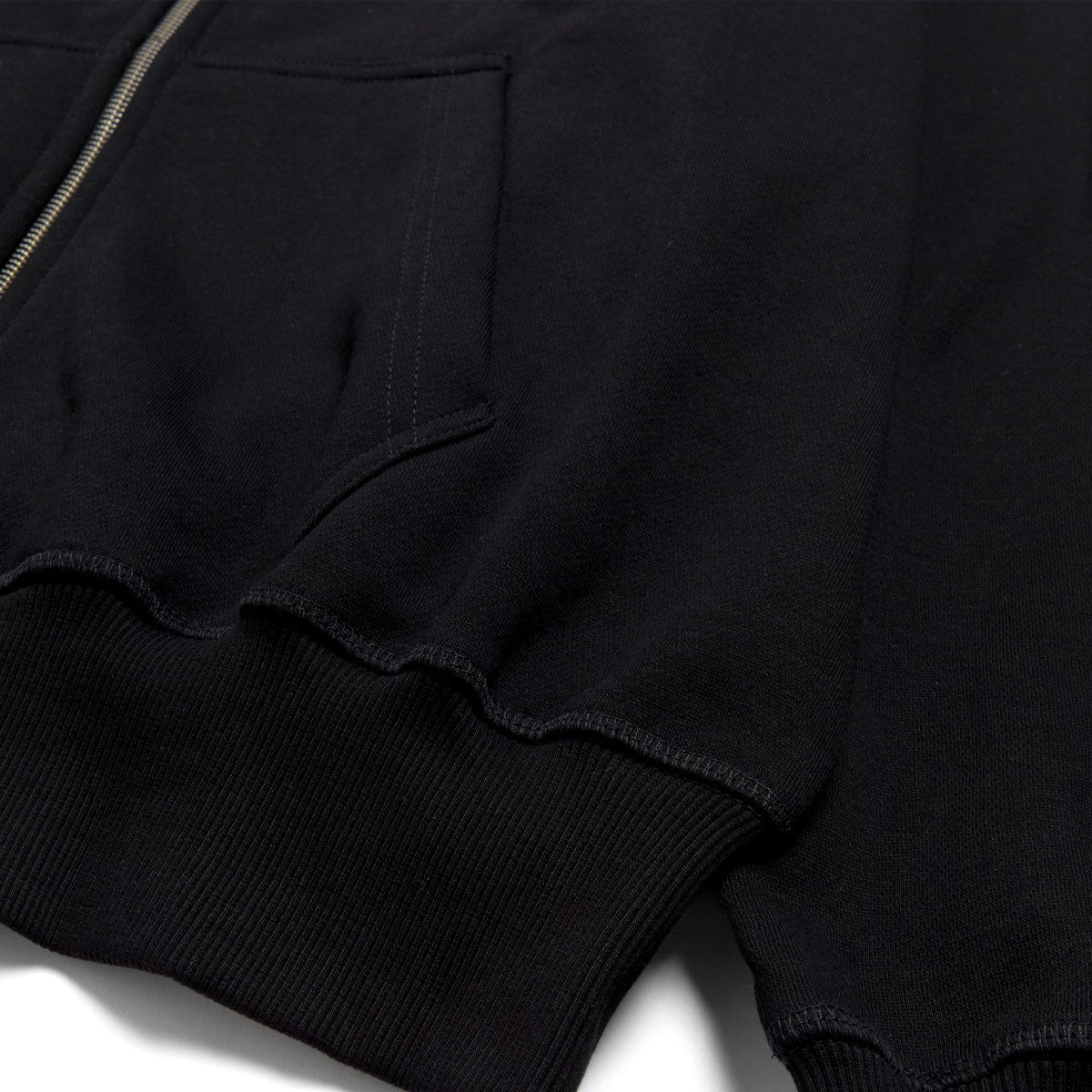 Last Resort AB Script Logo Zip Hoodie - Black image 4