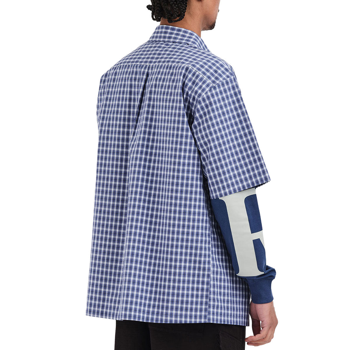 Last Resort AB Base Shirt - Blue Check image 2