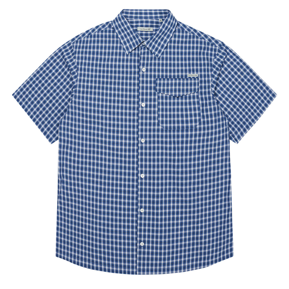 Last Resort AB Base Shirt - Blue Check image 4