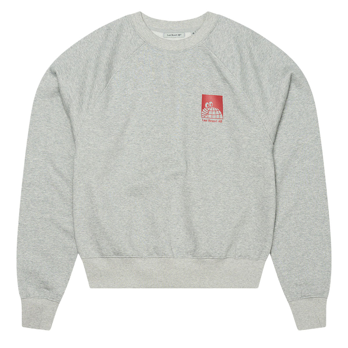 Last Resort AB Little AB Raglan Sweatshirt - Grey Melange image 4