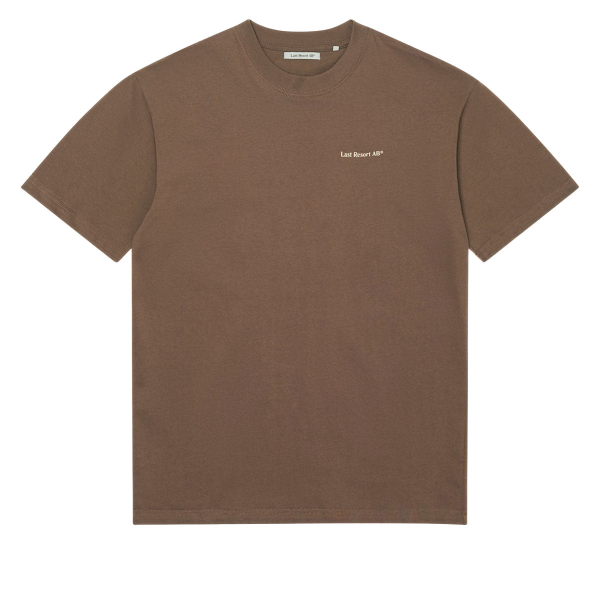 Last Resort AB Atlas Mono T-Shirt - Washed Brown/Beige image 1