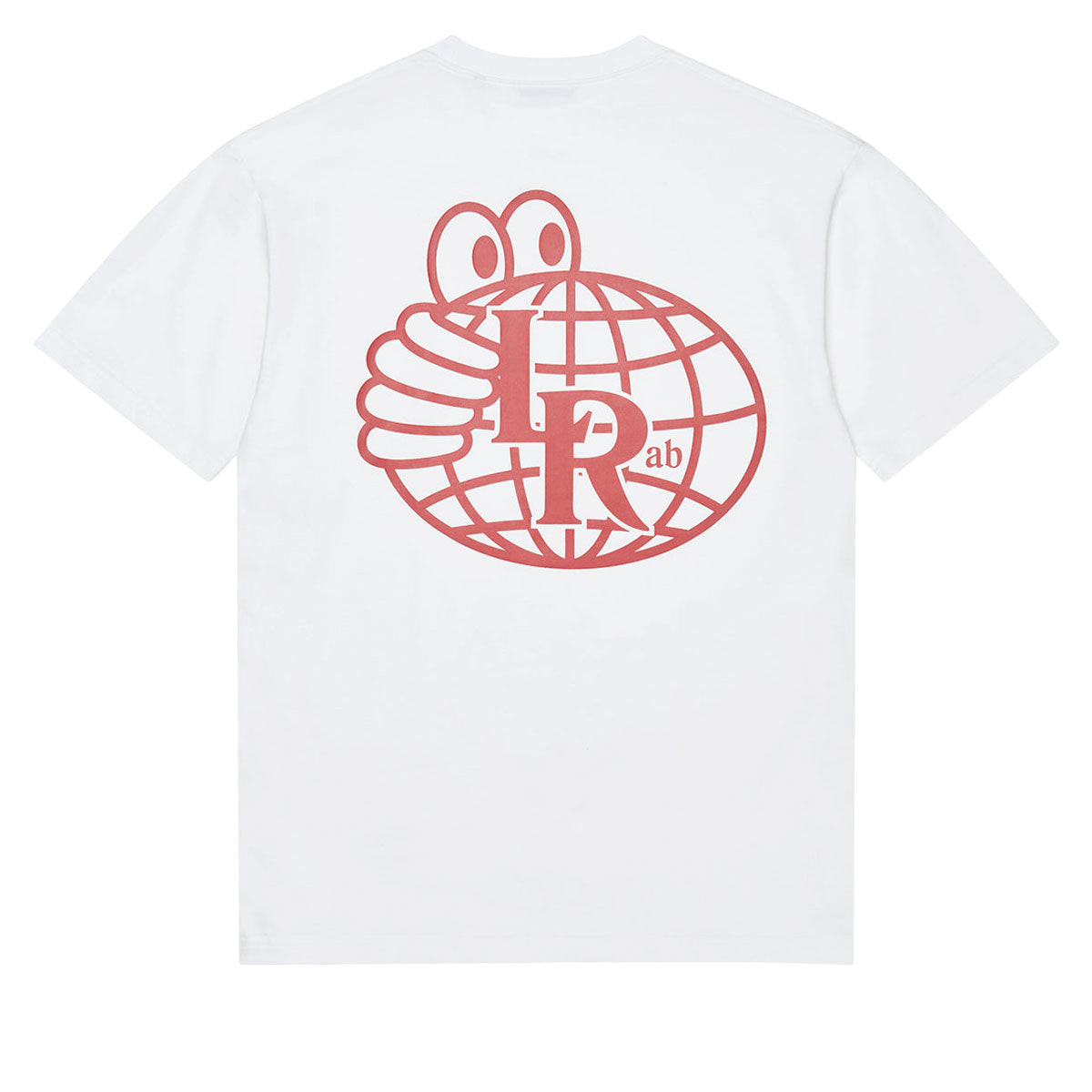 Last Resort AB Atlas Mono T-Shirt - White/Brick Red image 2