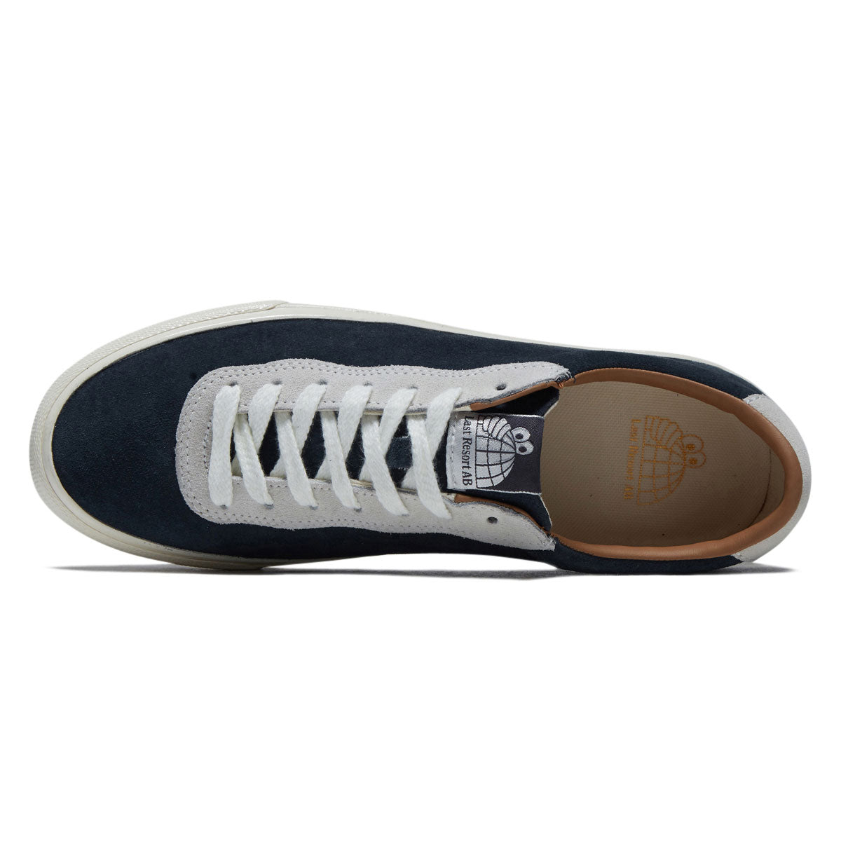 Last Resort AB VM001 Suede Lo Shoes - Steel Blue/Off White image 3