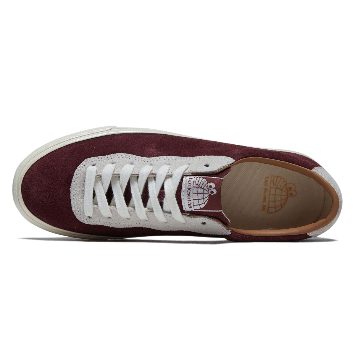 Last Resort AB VM001 Suede Lo Shoes - Brick Red/Off White/White image 3