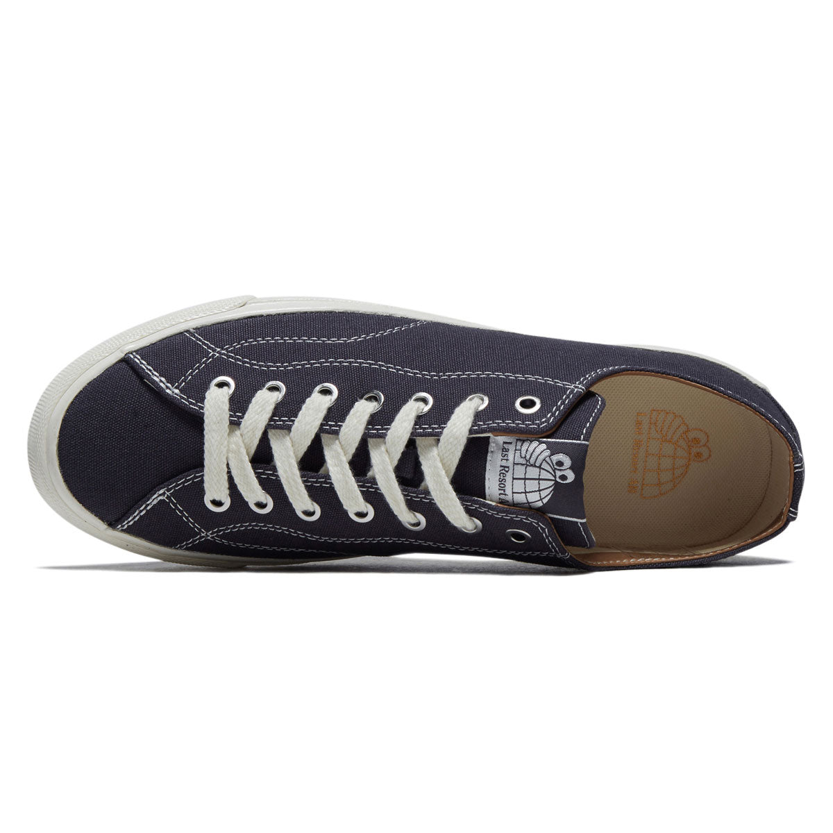Last Resort AB VM003 Canvas Lo Shoes - Ebony/White image 3