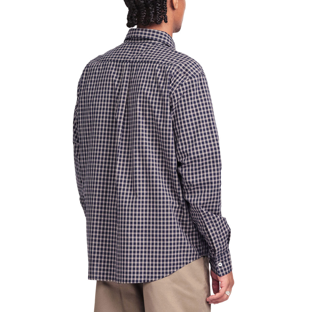 Last Resort AB OG Long Sleeve Shirt - Navy/Grey Check image 2