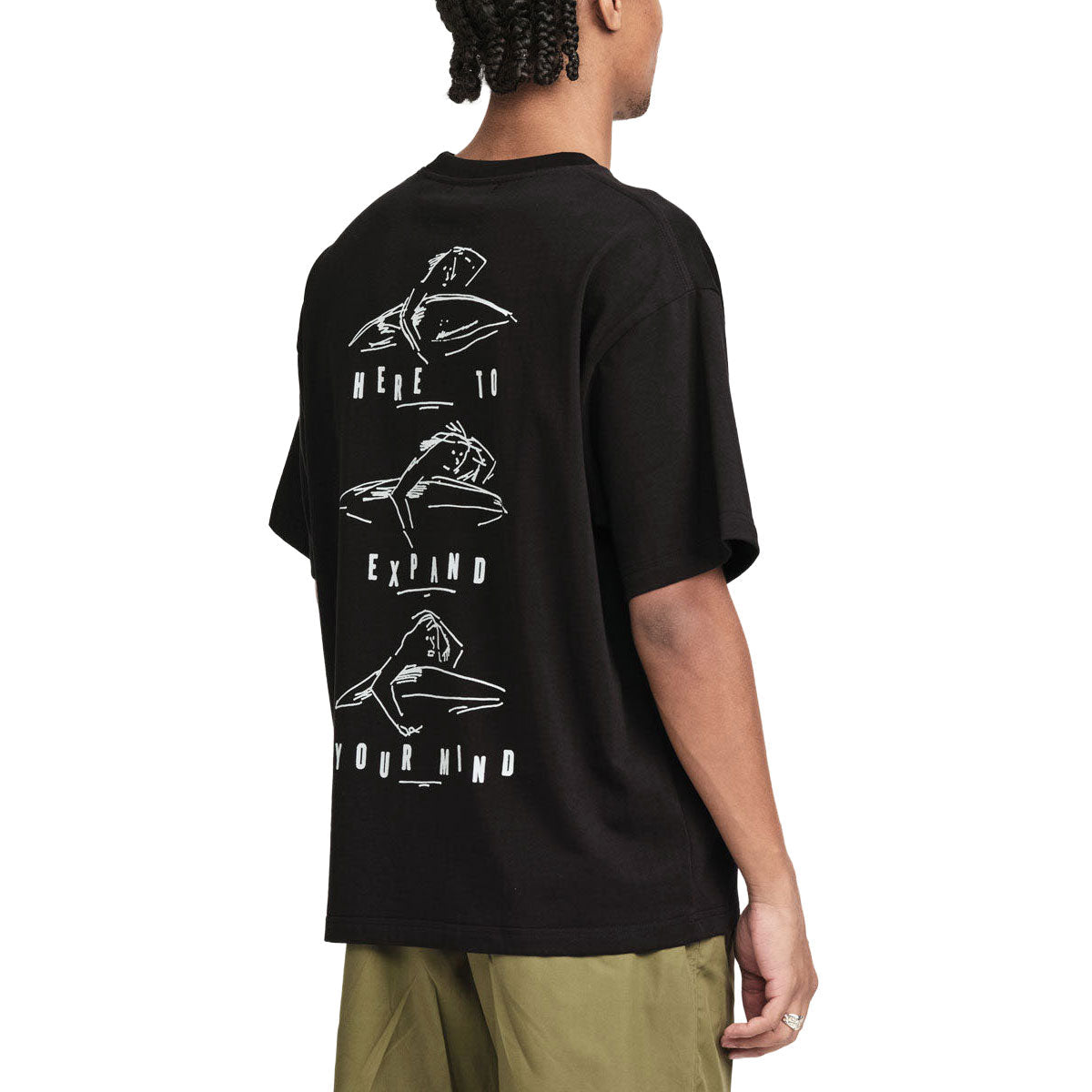 Last Resort AB Serf Cru T-Shirt - Black image 4