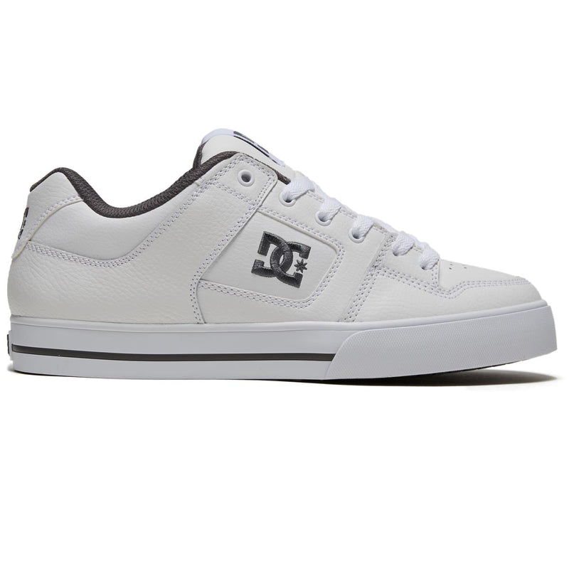 DC Pure Shoes - White/Battleship/White