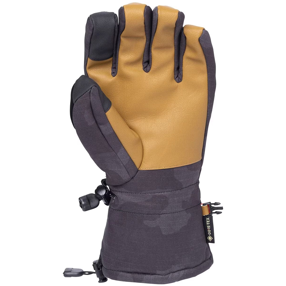 686 Gore-Tex Linear Snowboard Gloves - Black Camo image 2