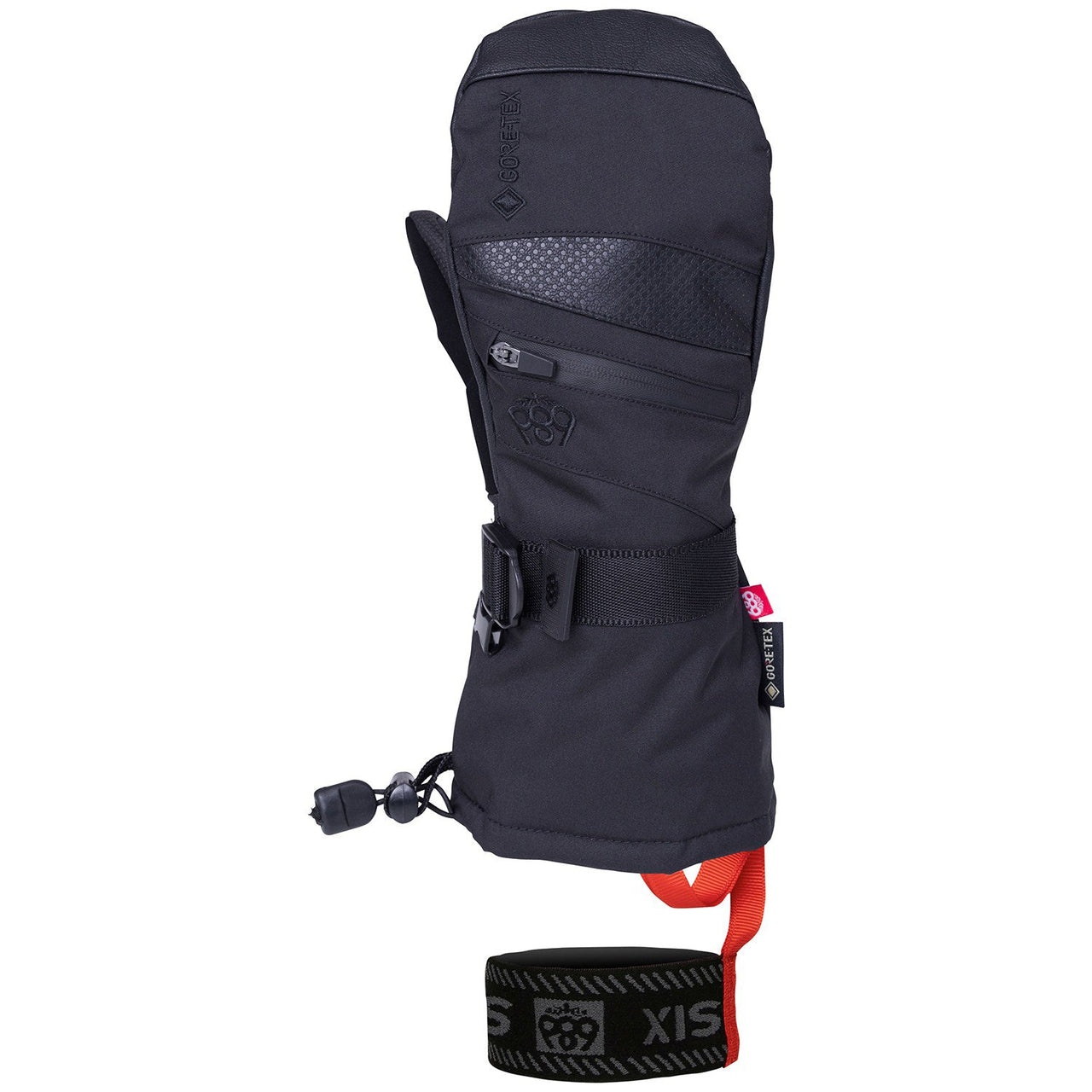 686 Womens Gore Smarty Gauntlet Mitt Snowboard Gloves - Black image 1
