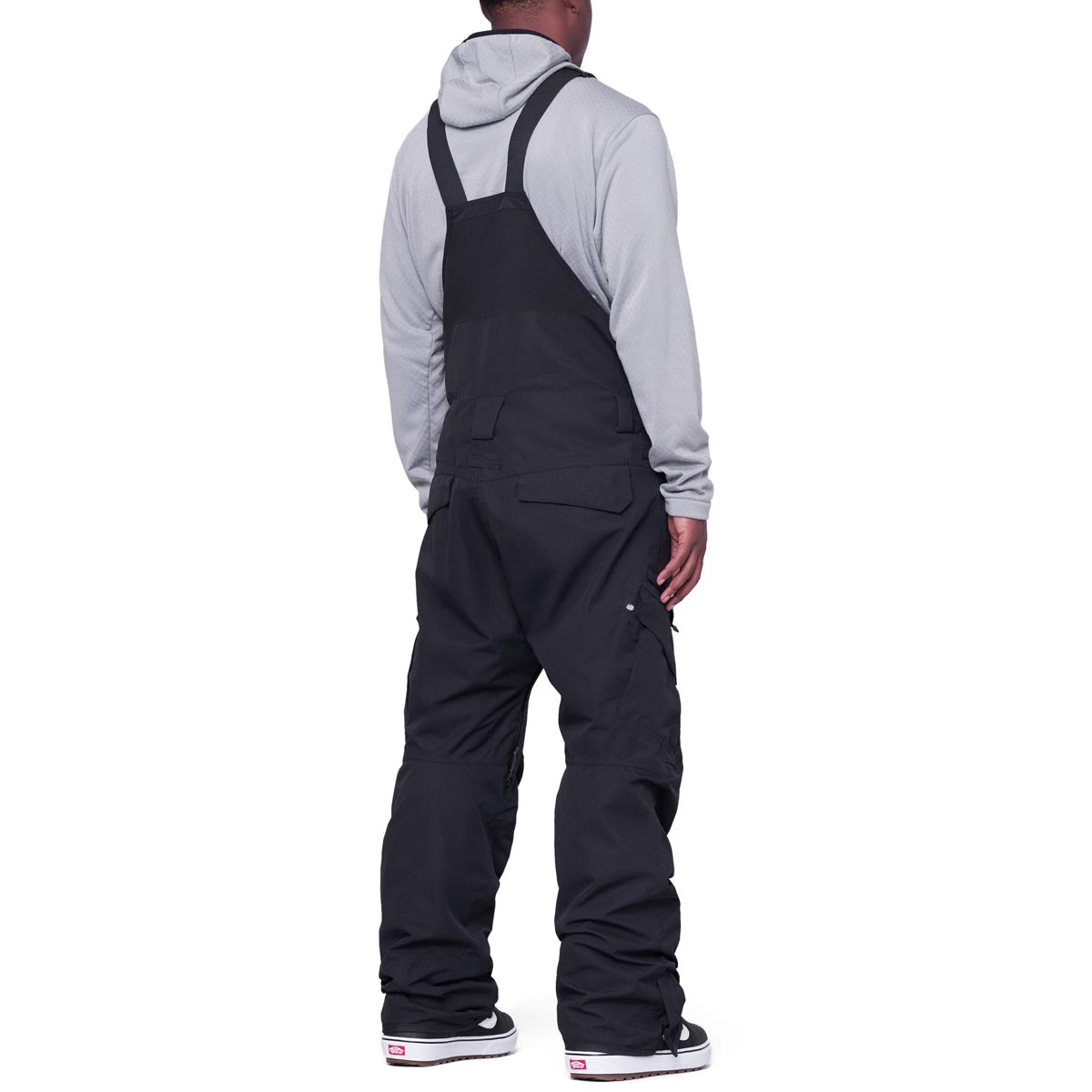 686 Smarty 3-In-1 Cargo Bib Snowboard Pants - Black image 2