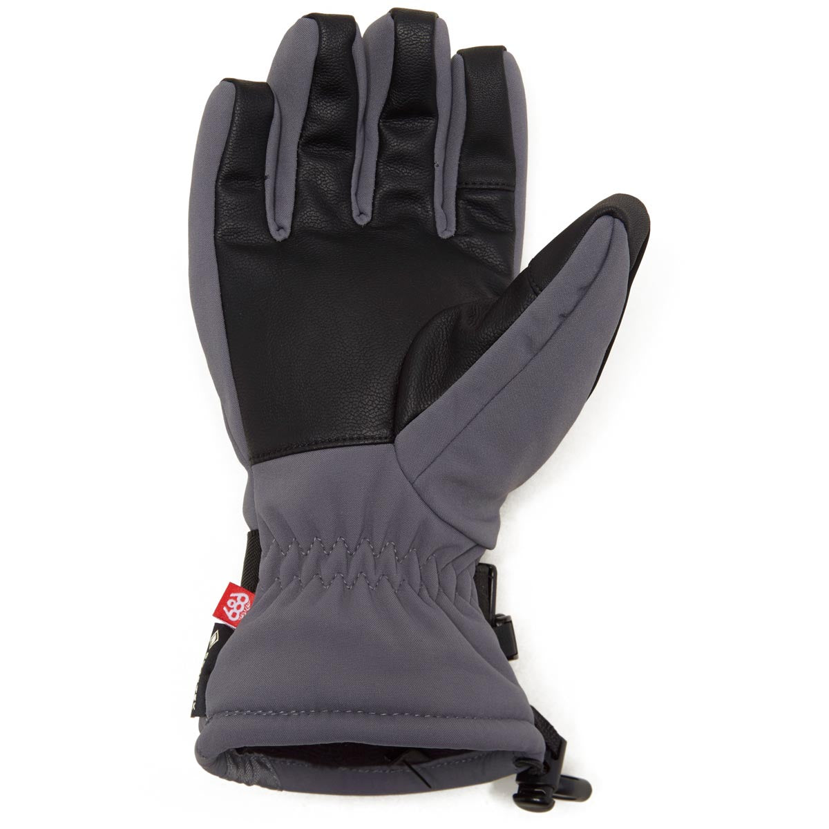 686 Womens Gore-Tex Linear Snowboard Gloves - Rhino Grey image 2