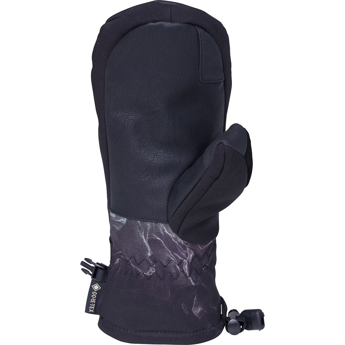 686 Womens Gore-Tex Linear Mitt Snowboard Gloves - Black Cloudbreak image 2