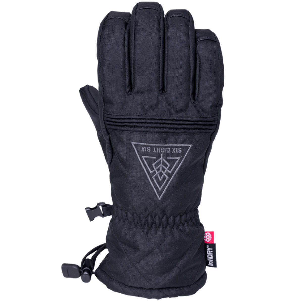686 Womens Jubilee Snowboard Gloves - Black image 1