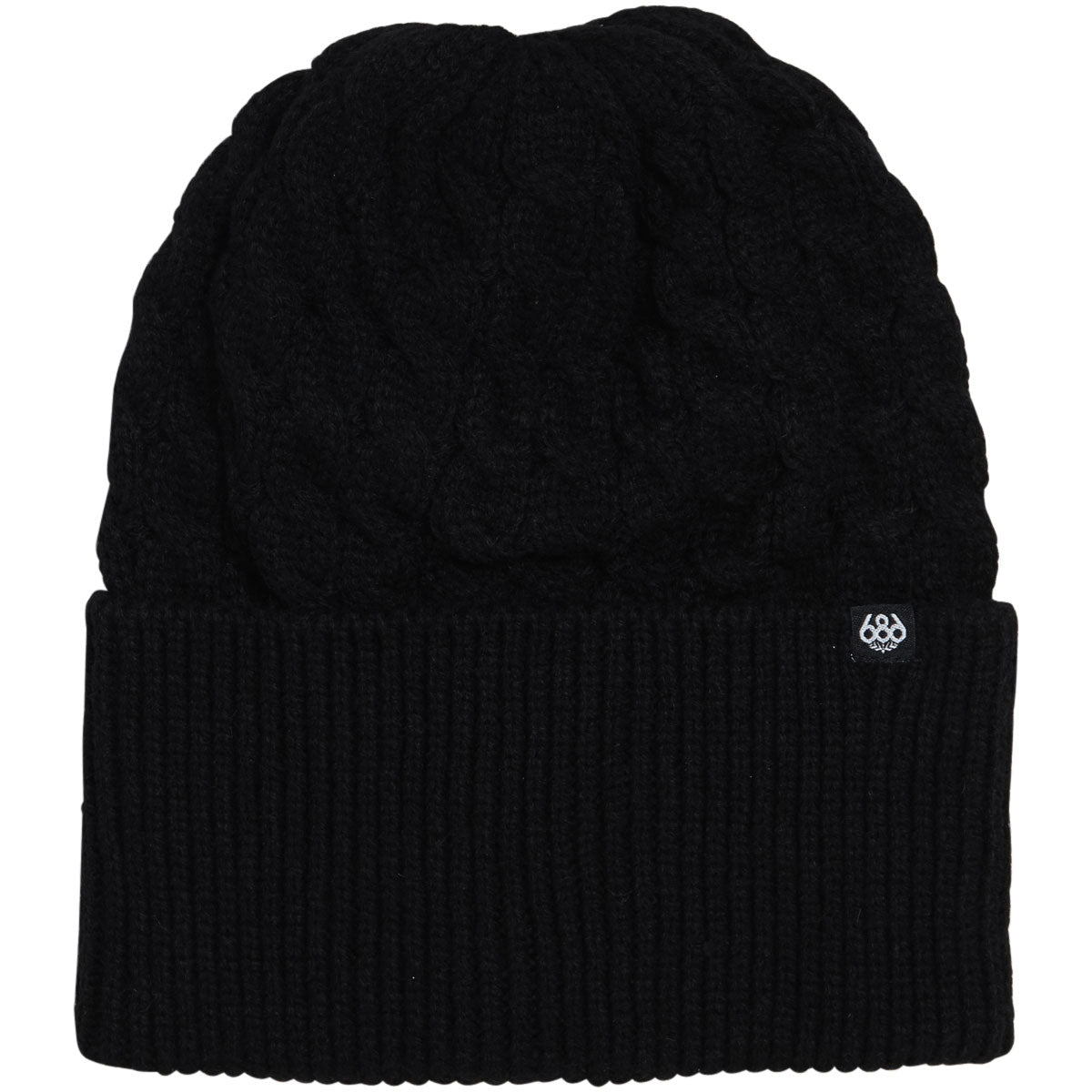 686 Womens Cuff Knit Beanie - Black image 1