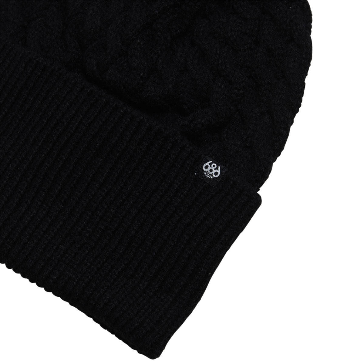 686 Womens Cuff Knit Beanie - Black image 3