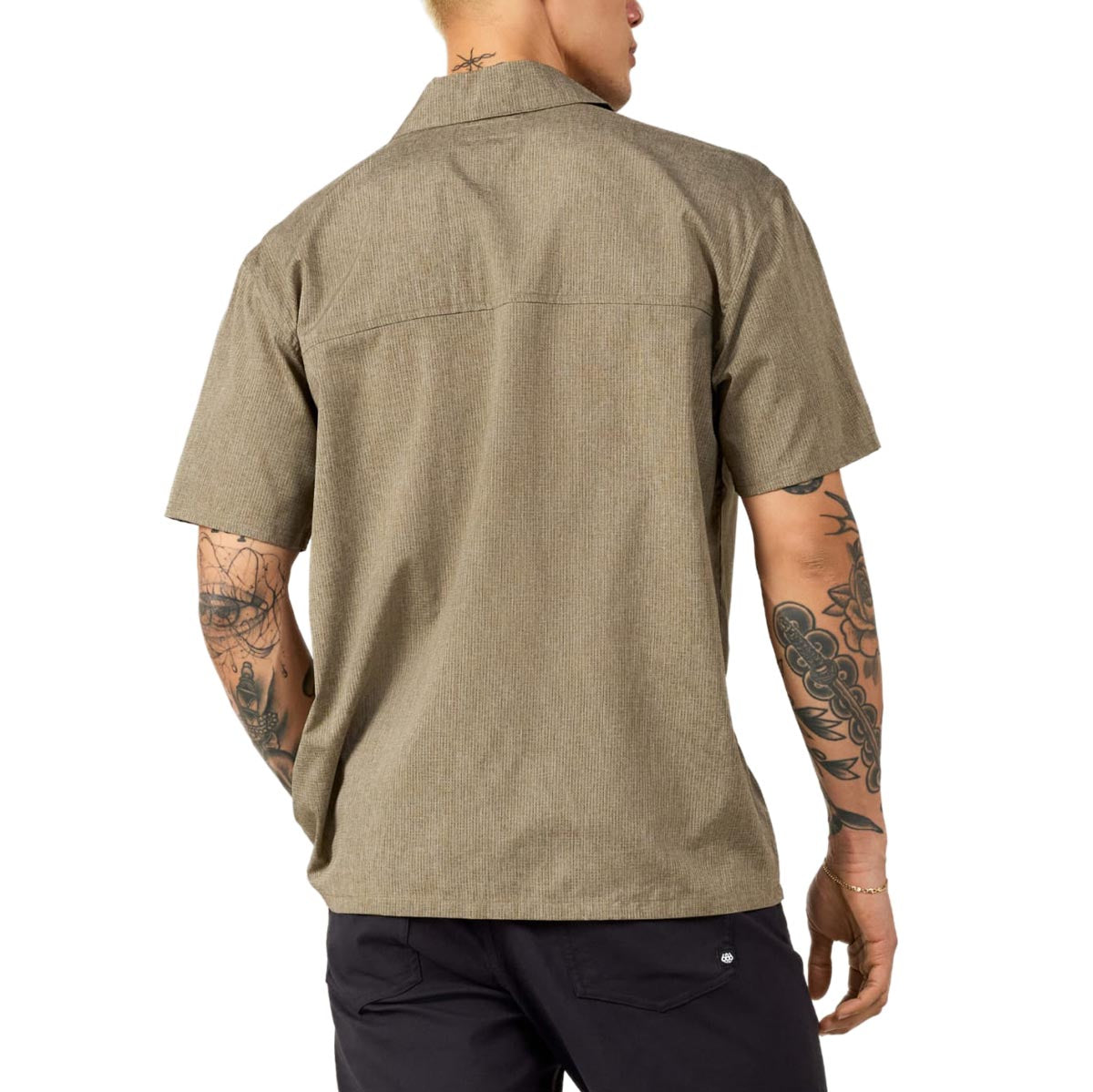 686 Canopy Woven Shirt - Heather Dusty Fatigue image 2