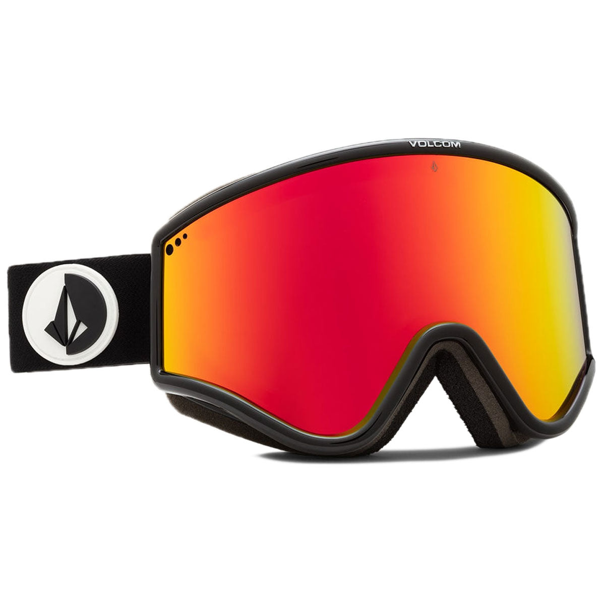Volcom Yae Snowboard Goggles - Gloss Black/Red Chrome image 3