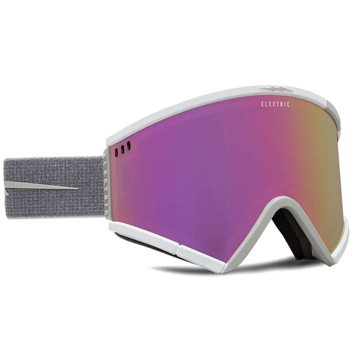 Electric Roteck Snowboard Goggles - Static White/Coyote Pink image 1