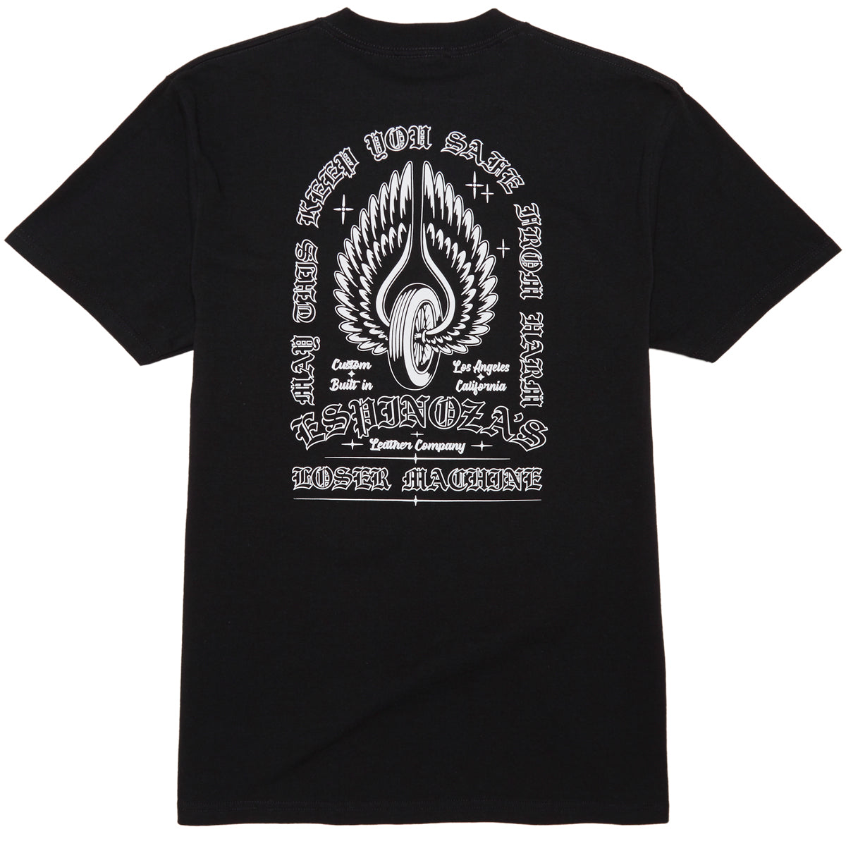 Loser Machine x Espinozas Protected T-Shirt - Black image 1
