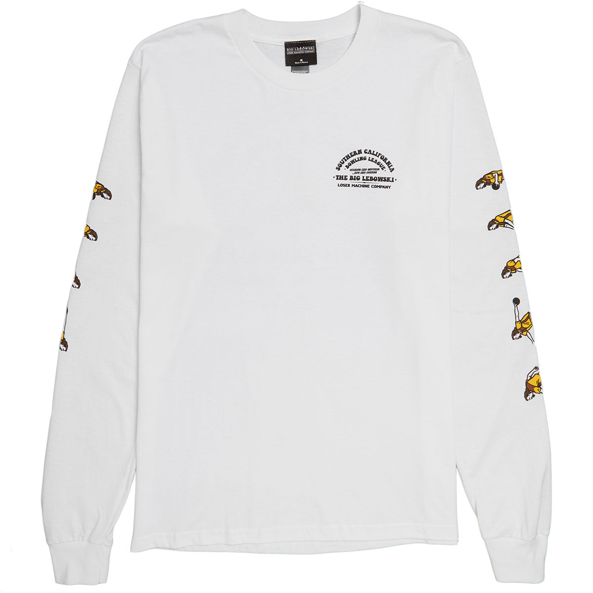 Loser Machine Over The Line Long Sleeve T-Shirt - White image 2