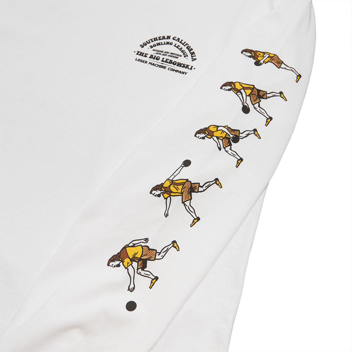 Loser Machine Over The Line Long Sleeve T-Shirt - White image 3