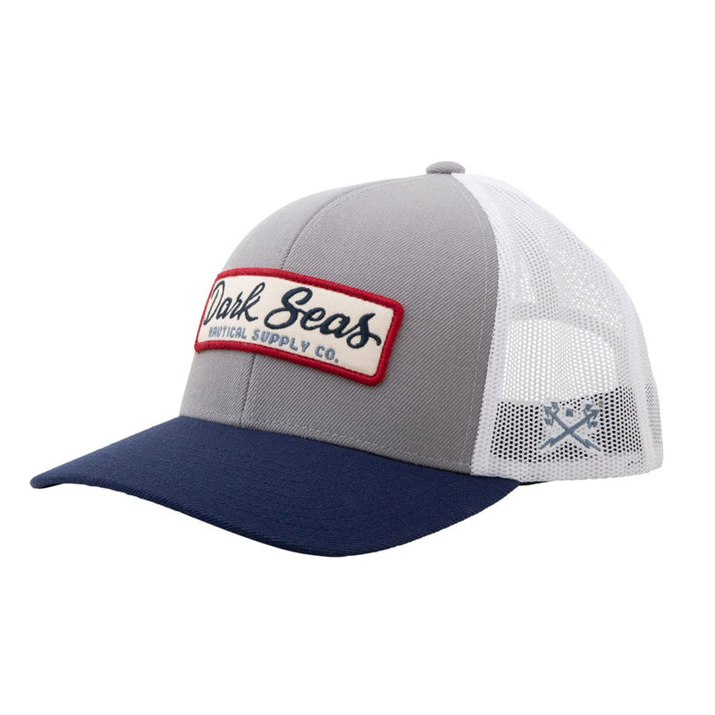 Dark Seas Spire Hat - Silver/Navy