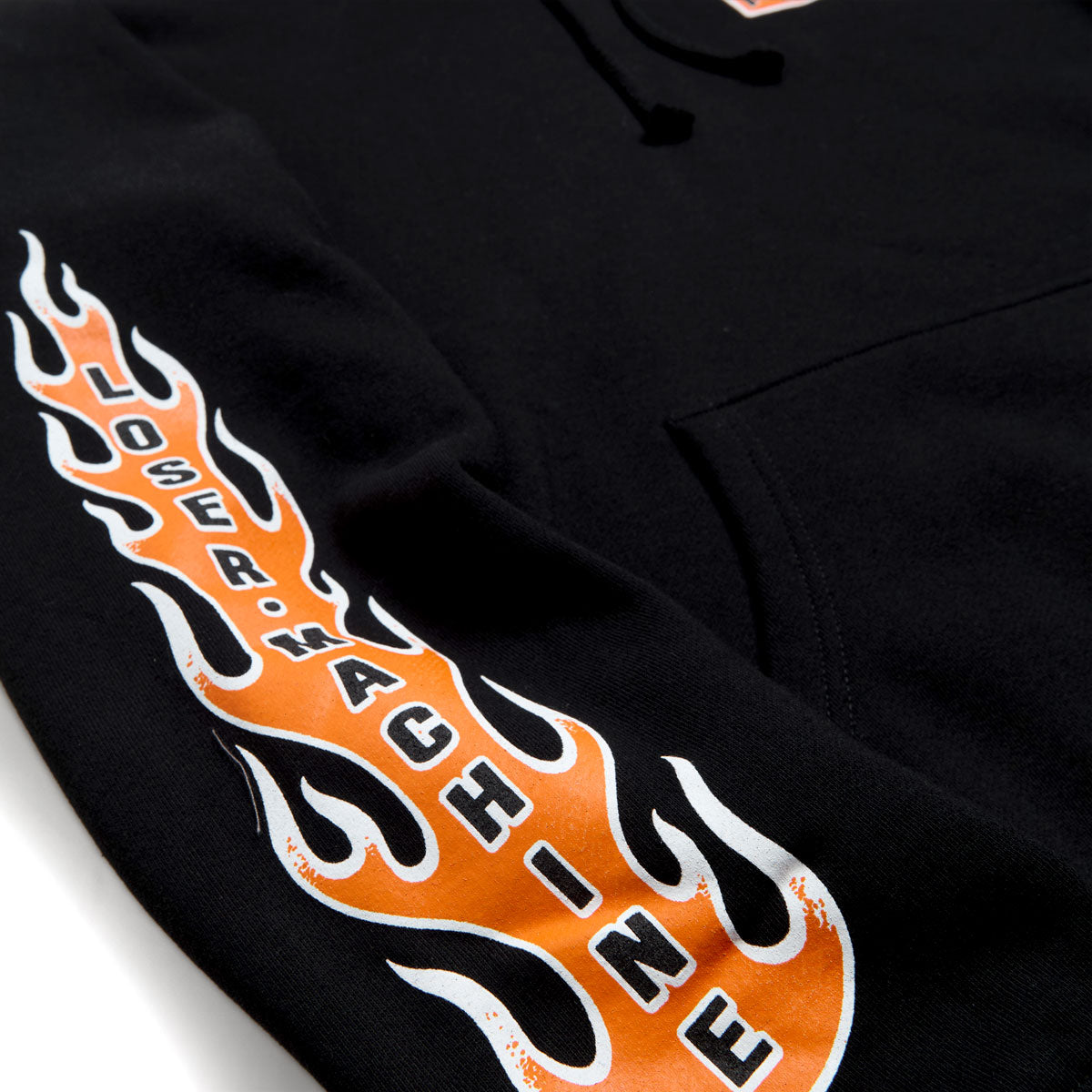 Loser Machine Flamethrower Hoodie - Black – Daddies Board Shop