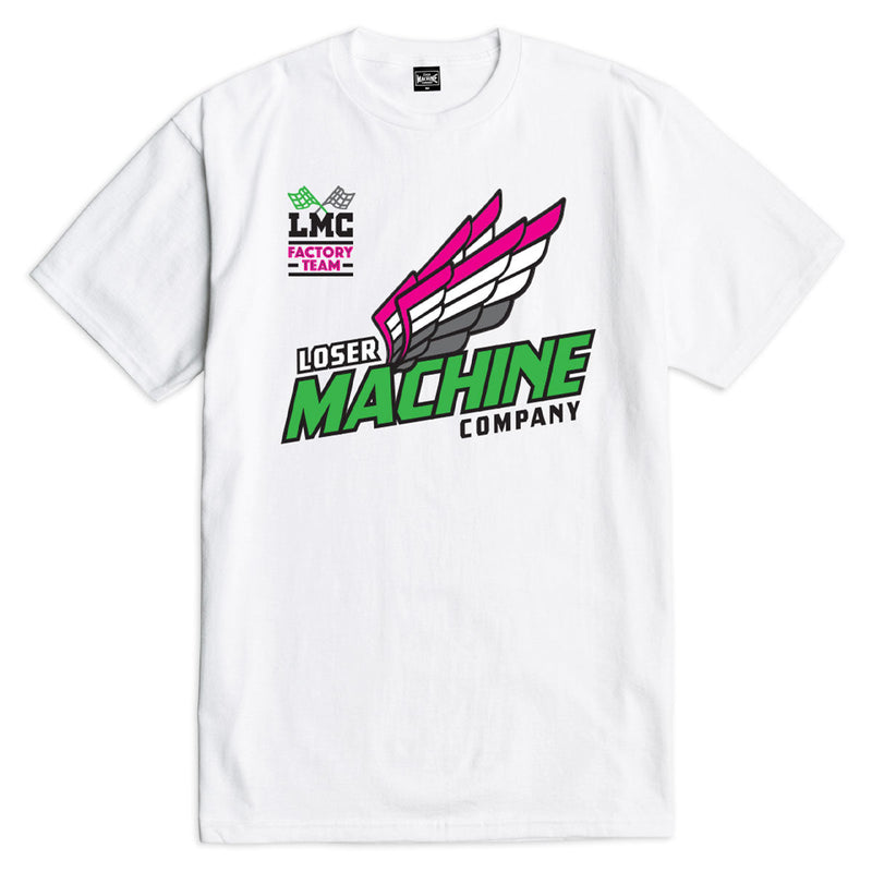Loser Machine Four Stroke T-Shirt - White