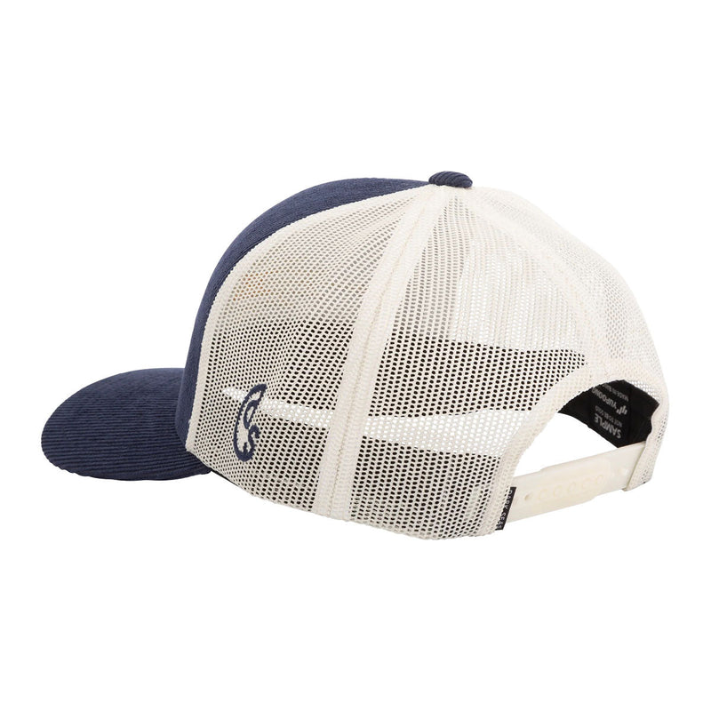 Dark Seas Tucker Hat - Navy/White