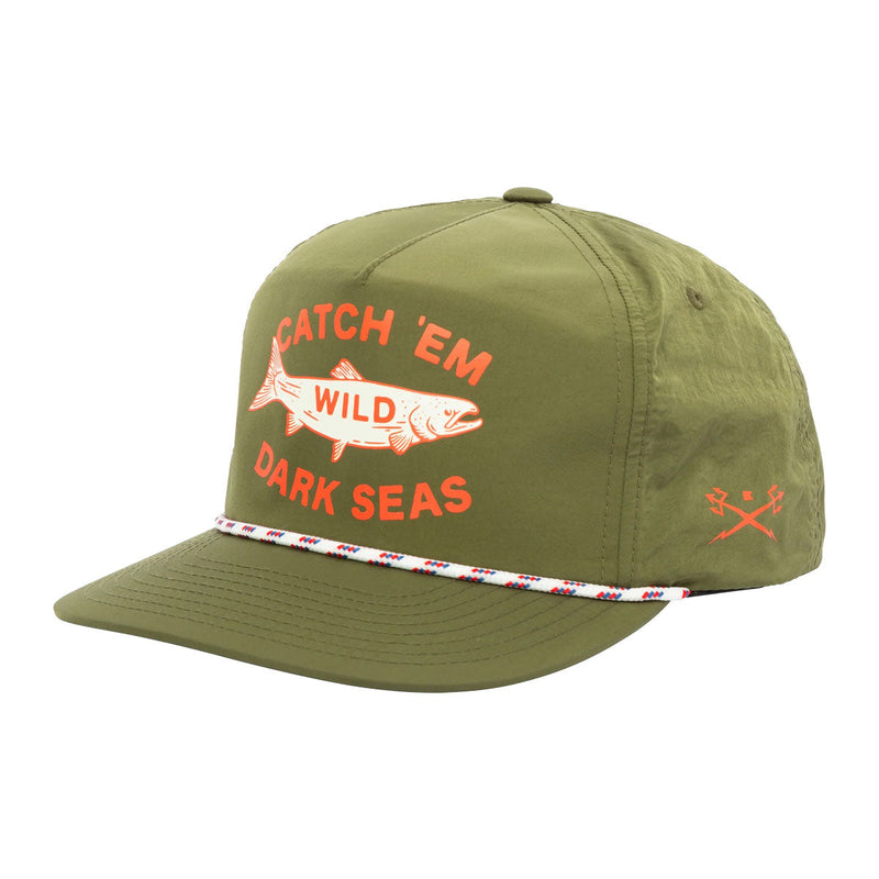 Dark Seas Hargus Hat - Olive