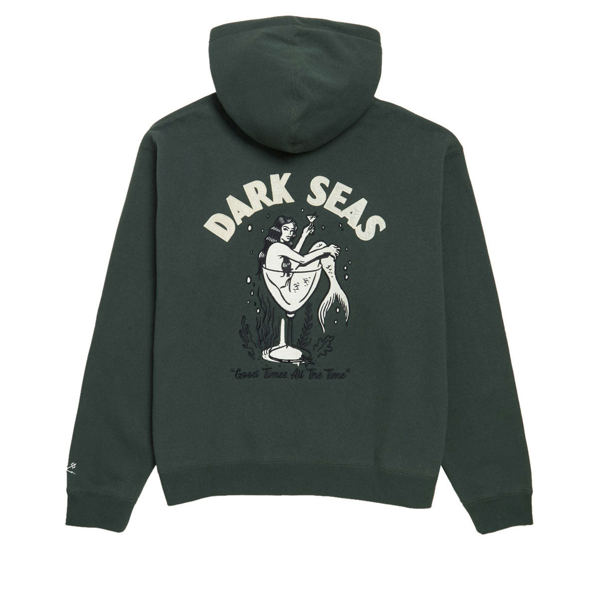 Dark Seas Burkhart Hoodie - Green image 1
