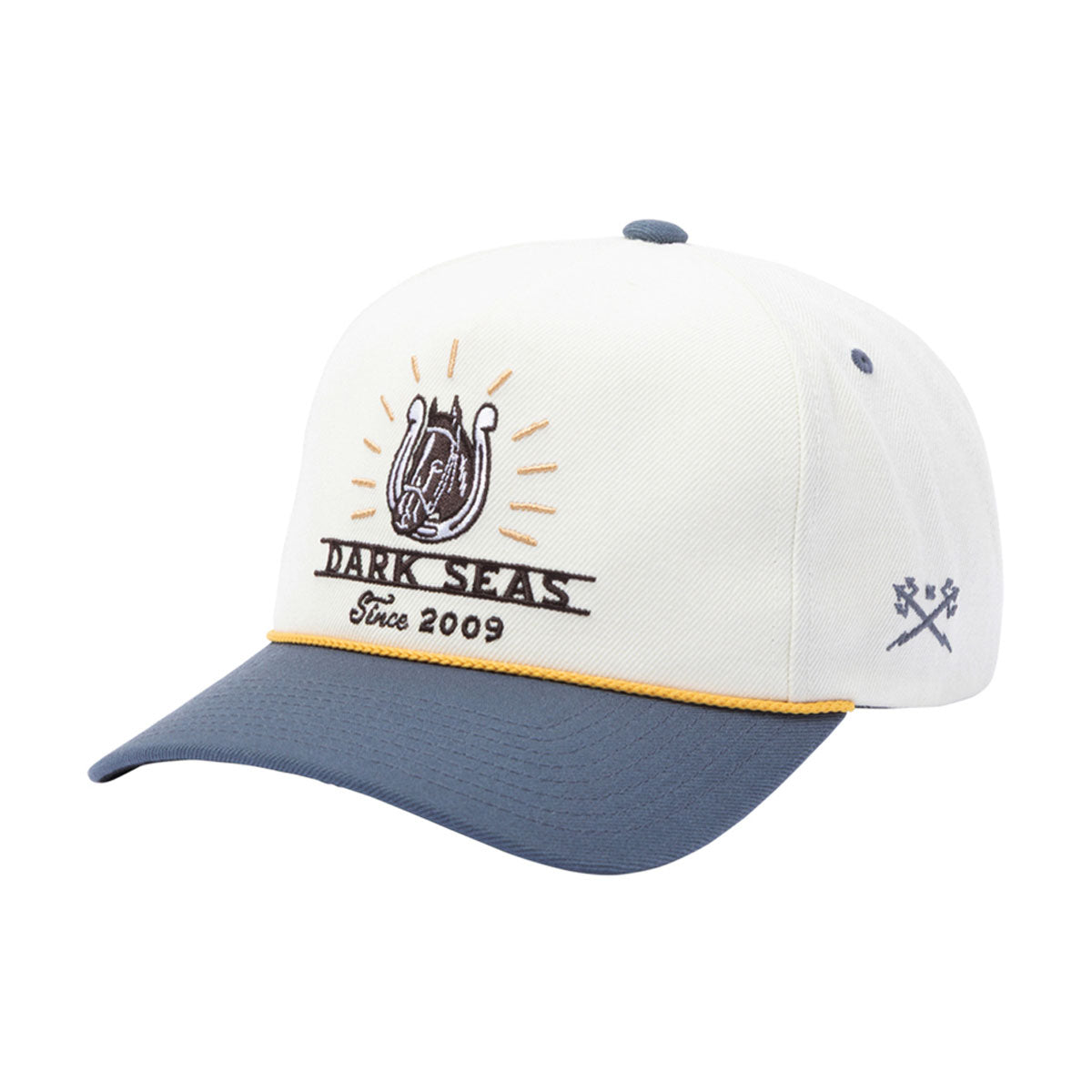 Dark Seas Corral Hat - Off White/Blue image 1