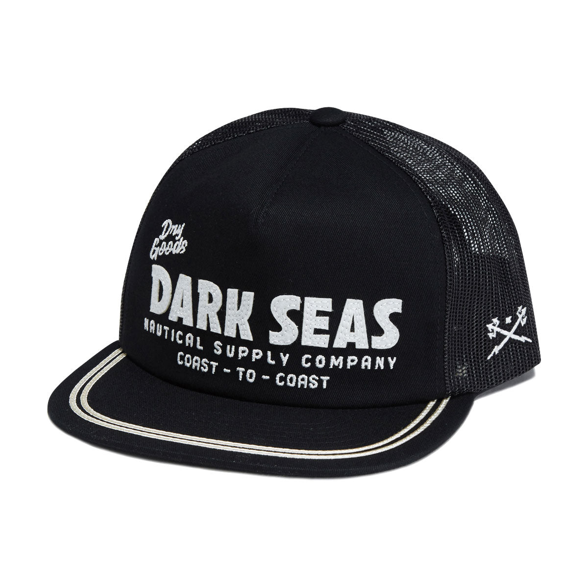 Dark Seas Newport Hat - Black image 1