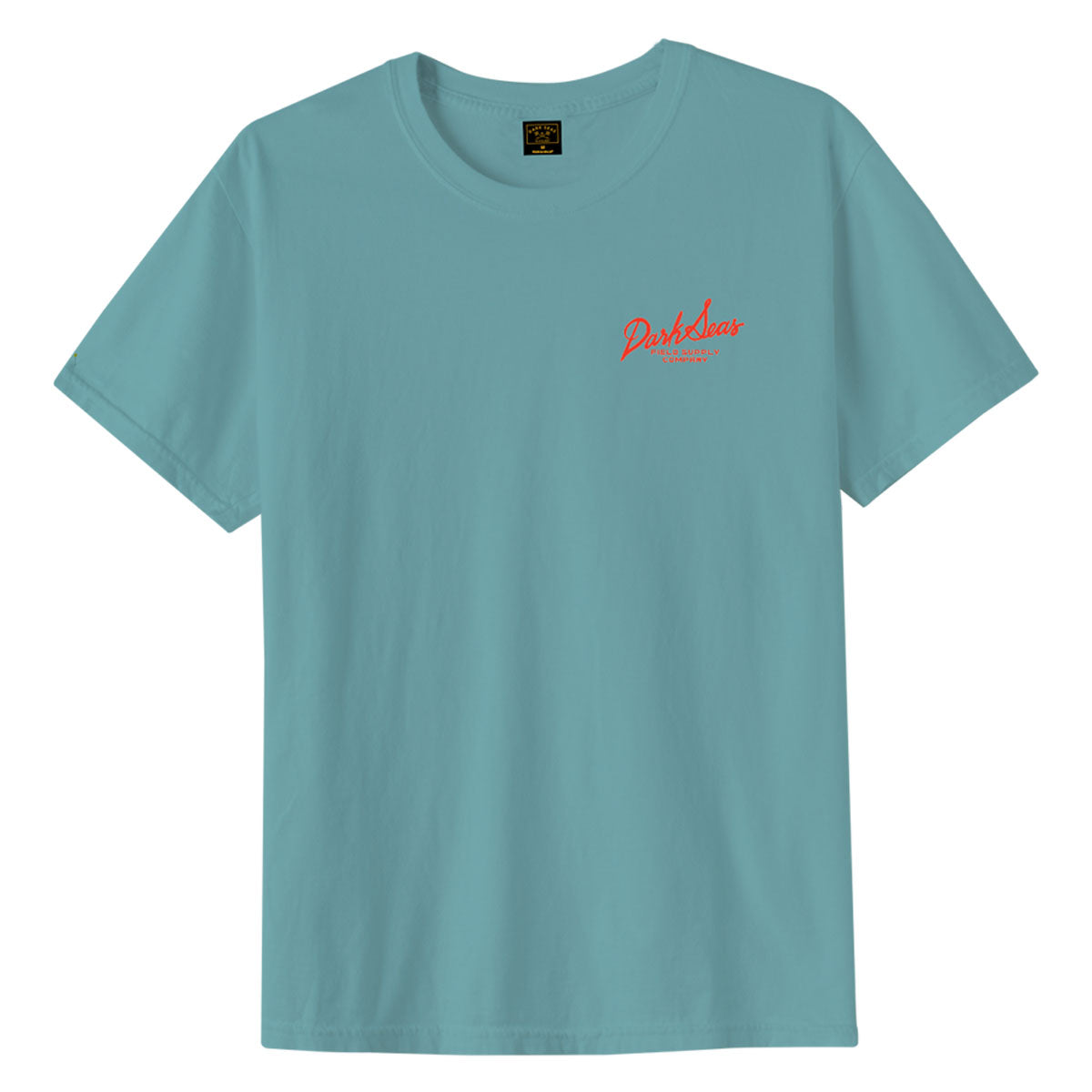 Dark Seas Rainbow Rider Pigment T-Shirt - Aqua image 2