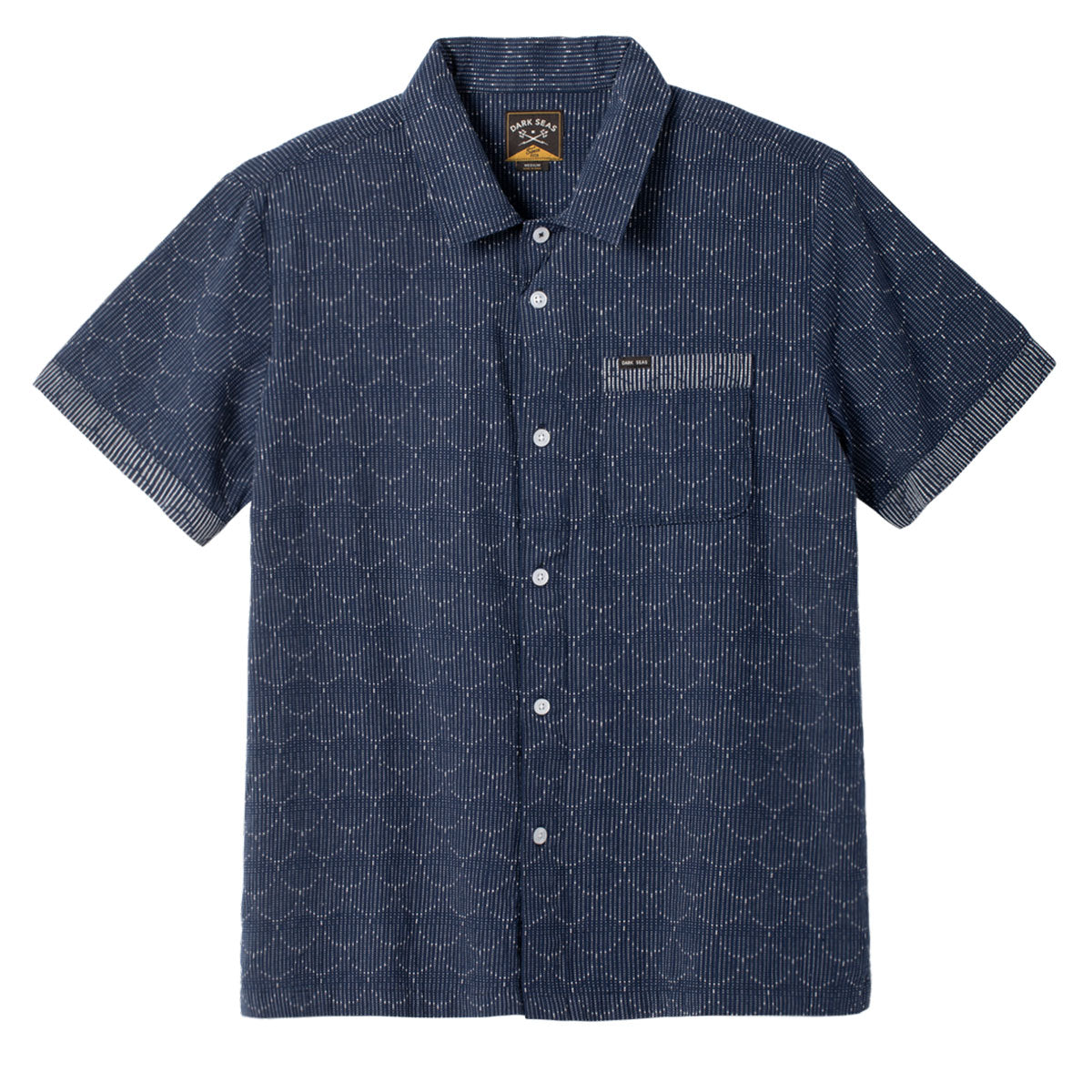 Dark Seas Scales Shirt - Navy image 1