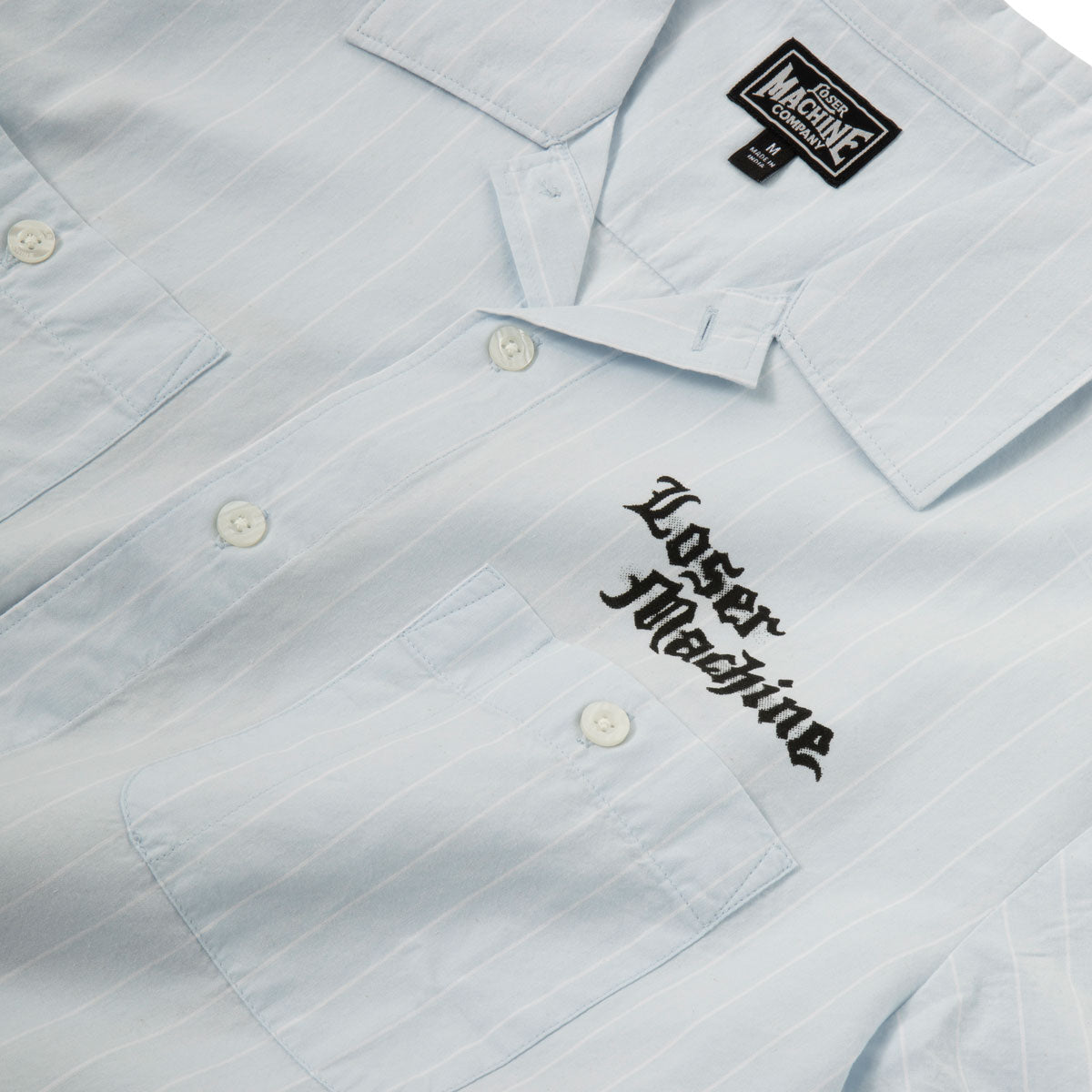 Loser Machine Attendant W/O Print Shirt - Light Blue image 3