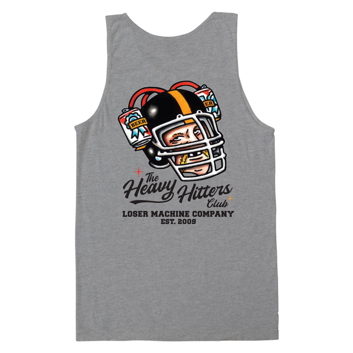 Loser Machine Beer Bruiser Tank Top - Heather Grey image 1