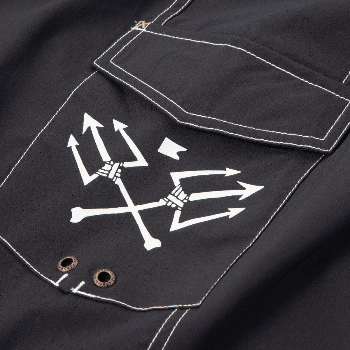 Dark Seas Windward Boardshorts - Black image 3