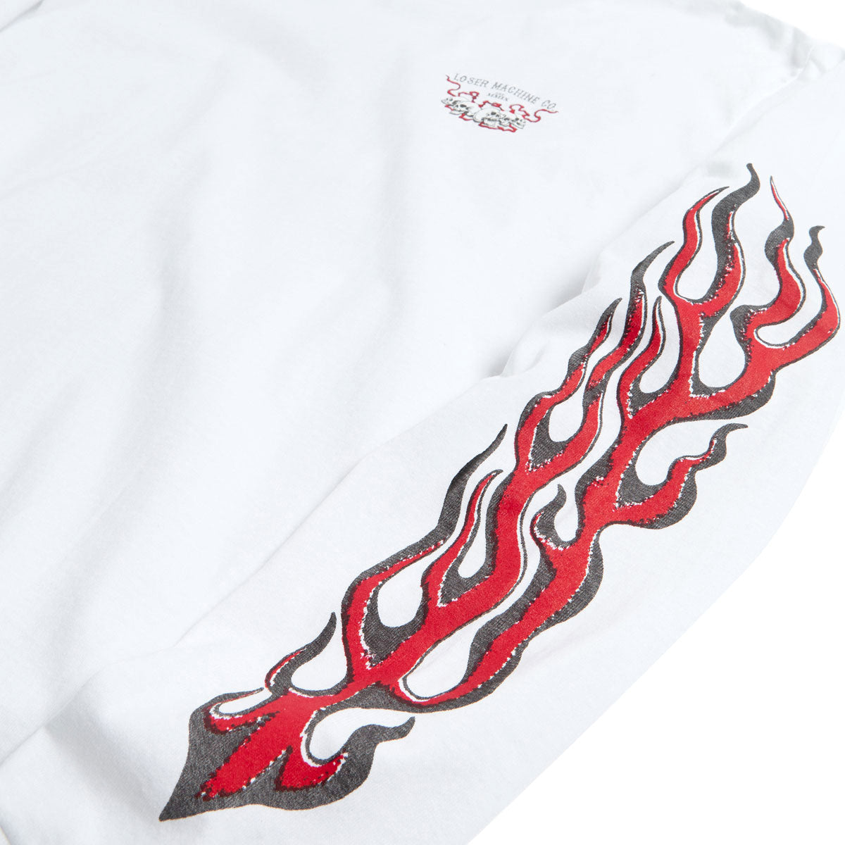 Loser Machine No Easy Way Out Long Sleeve T-Shirt - White image 3