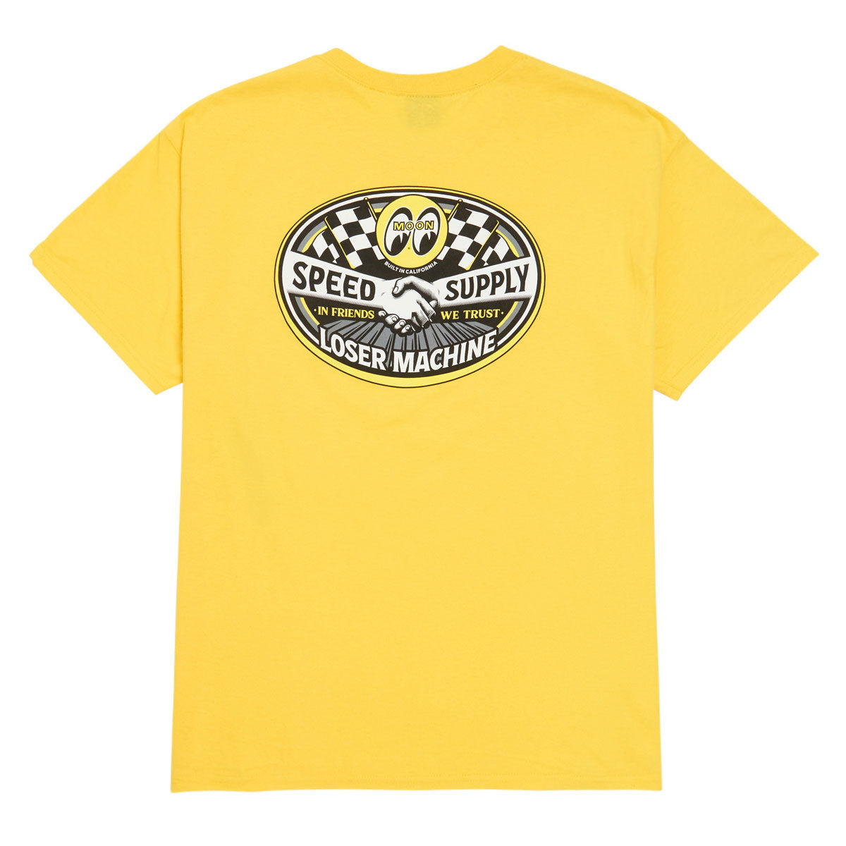 Loser Machine Handshake T-Shirt - Yellow image 1